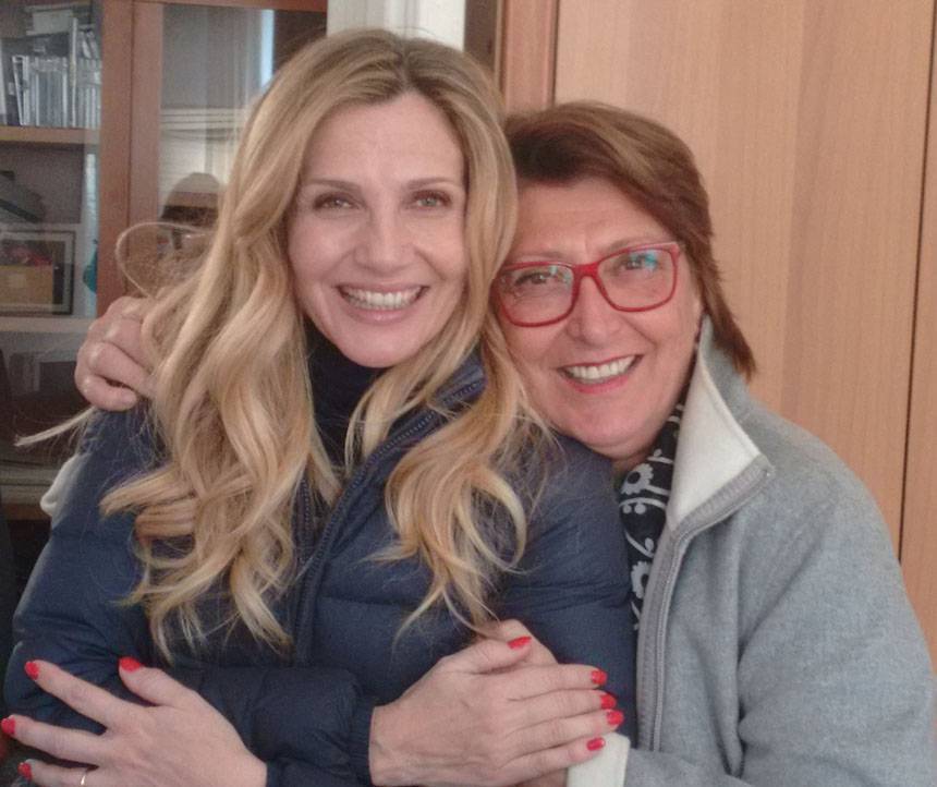Lorella Cuccarini e Franca Garavaglia